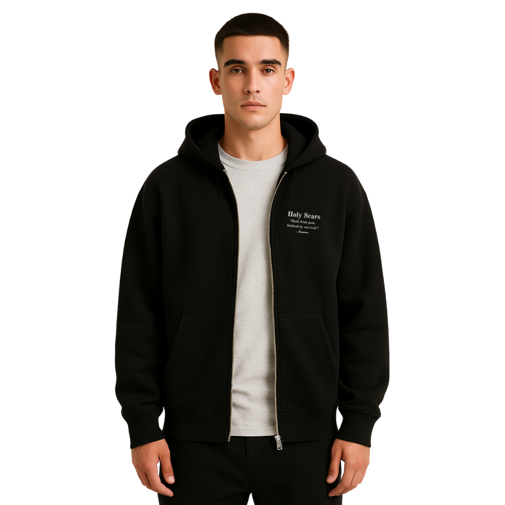 HOLY SCARS AMMO ZIP HOODIE
